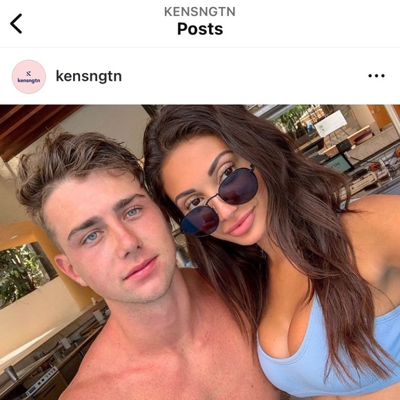 Kensngtn Milan Black Sunglasses with Case and Box - Picture 4 of 5